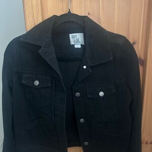 RSQ Black Fabric Blend Jacket